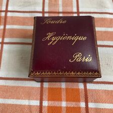 Ancienne boîte à poudre hygiénique Paris boîte vide Deco