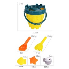 Ensemble de jouets de plage légers pour enfants, jeu simulation pour garçons