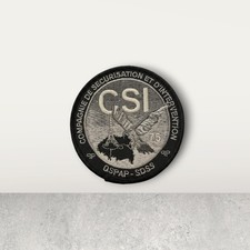 Ecusson Police CSI 75