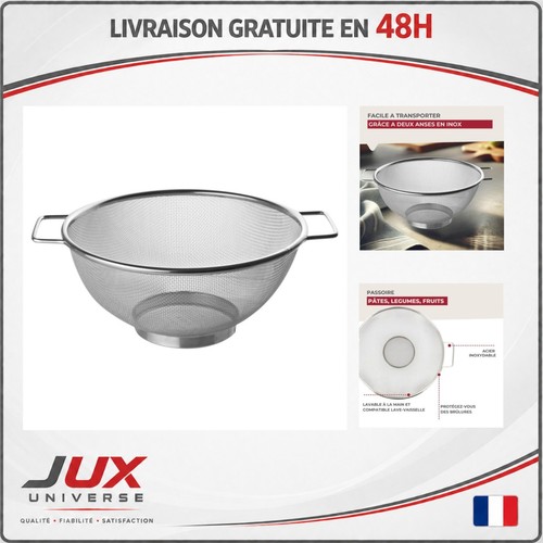 Passoire tamis inox fackelmann - tamis,