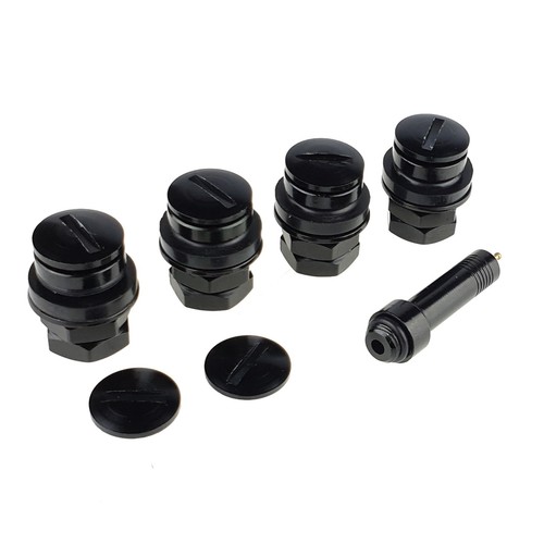 Vannes cachées noires mm - noires,