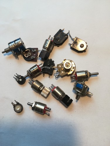 Lot potentiometres - de,