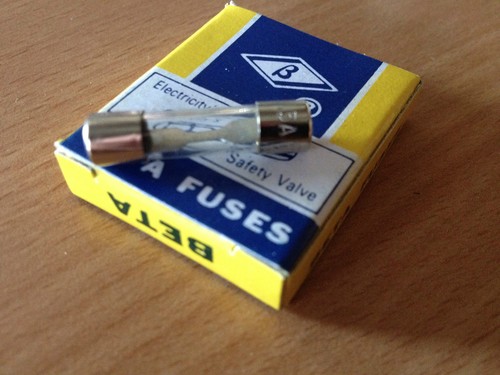 Fusible verre ampère - 15,