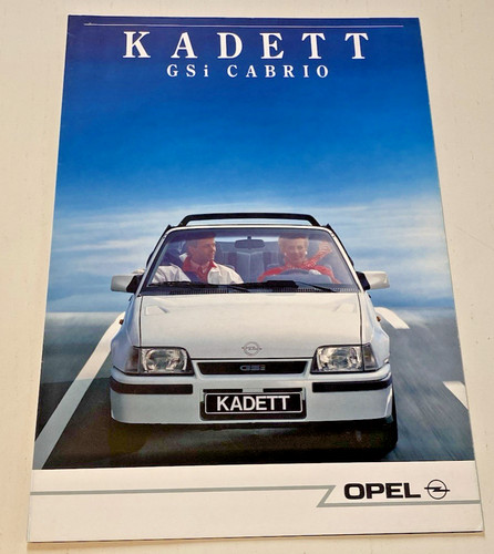 Brochure publicitaire opel - brochure,