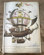 MENU AIR FRANCE CONCORDE : VOL