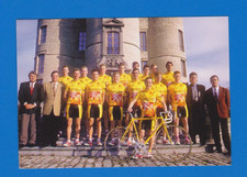 CYCLISME carte Equipe cycliste VLAANDEREN 2002 EDDY MERCKX 1995