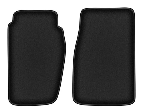 Tapis avant velours noirs