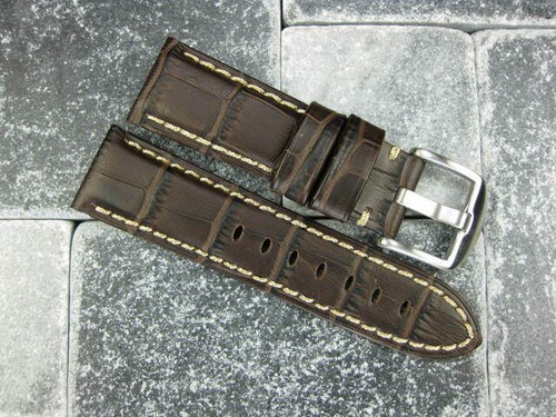 Bracelet montre cuir - bracelet, 24mm