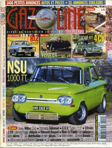 Gazoline 109 2005 nsu - n°109, 02/2005