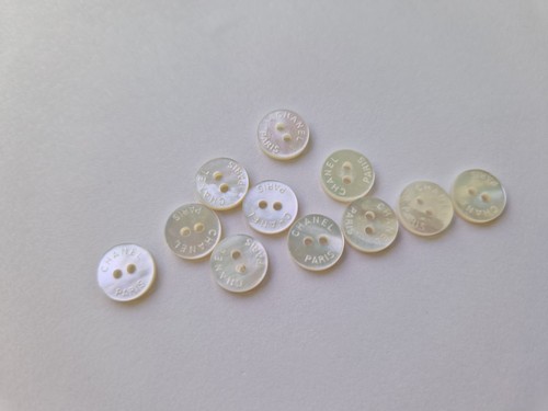 Bouton chanel nacre - bouton, 🐚