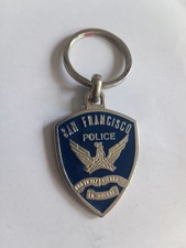 Porte-clés POLICE SAN FRACISCO USA Keychain Vintage 80'