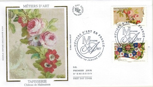 2009 fdc enveloppe - 2009-fdc.enveloppe, soie