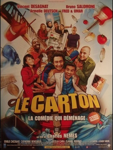 Carton affiche cinema - le,