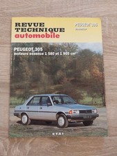 Revue Technique PEUGEOT 305 1.9 1.6 SR GR GT GTX S 5 AUTOMATIC 1580 1905 Cc