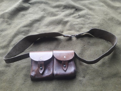 Besace cuir vintage - cuir, ancien