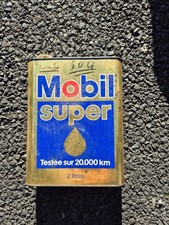 bidon d'huile Mobiloil 2L