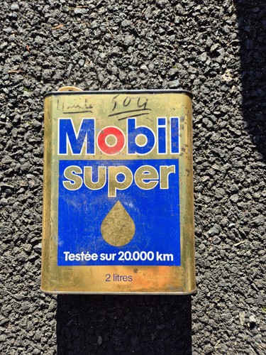 Bidon huile mobiloil - d'huile, 2l