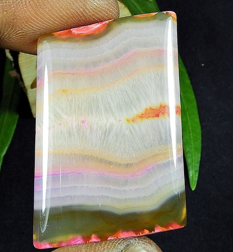 48cts agate onyx - 48cts., teintée