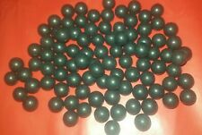 50 billes en terre  8 mm, noir 