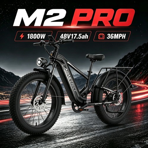 1800w fat tire electric - 26",