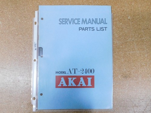 Akai 2400 stereo - akai, at-2400