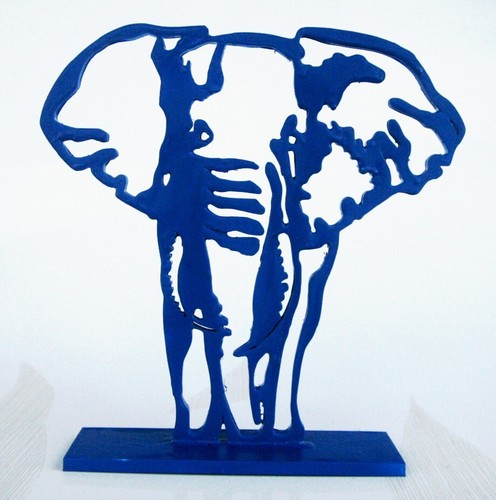 Sculpture elephant pop street - elephant,