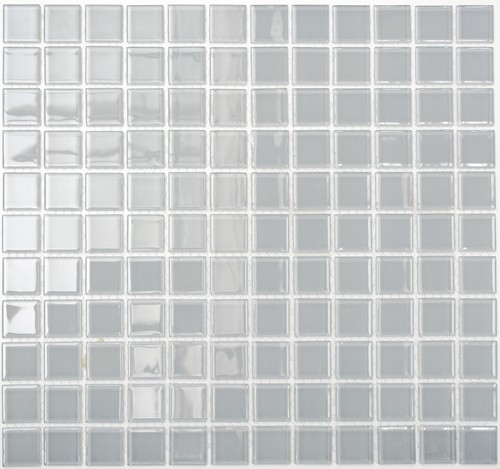 Mosaïque carreau gris clair - gris,