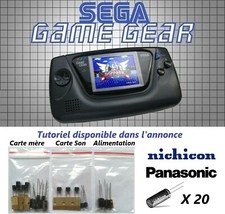 SEGA Game Gear | Cap Kit Condensateurs Complet [Haute Qualité]