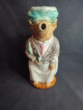 Ancien pichet en barbotine Onnaing 737 Cochon Maitre d'Hôtel parfait état