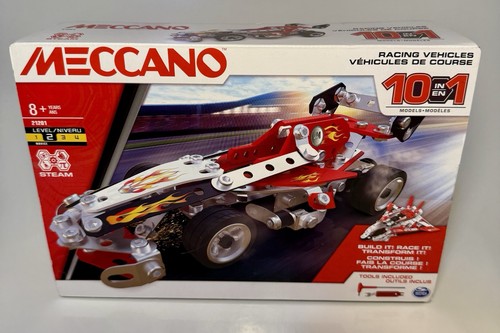 Meccano racing vehicle - in,