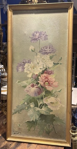 Ancien tableau nature morte - tableau,