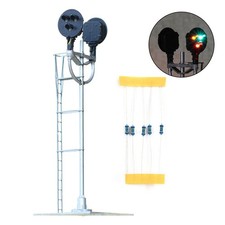 Signal de bloc trilights de