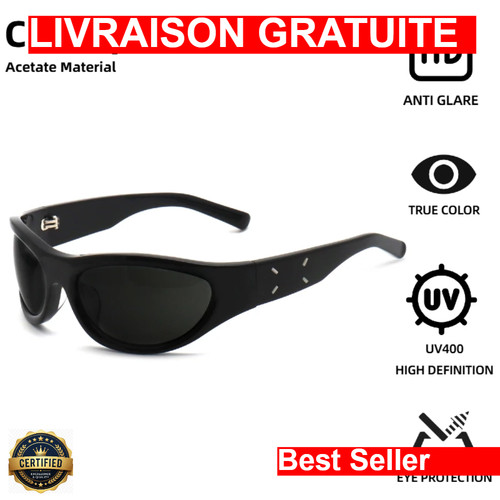 Lunettes soleil rétro - lunettes,