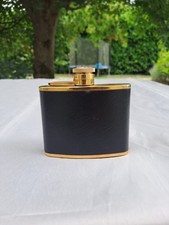 Flasque A Alcool Plaqué Or