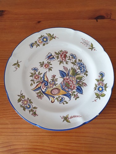Belle assiette céramique - en,