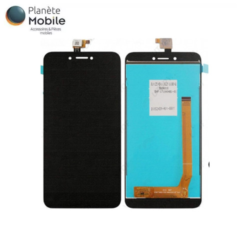 Ecran lcd vitre - &, noir