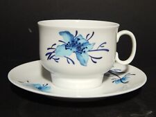 Tasse De Thé En Porcelaine Blanche Décor Floral Richard Ginori