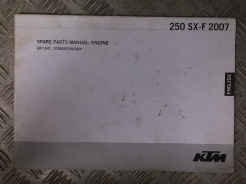 2007 ktm 250 - ktm, manuel