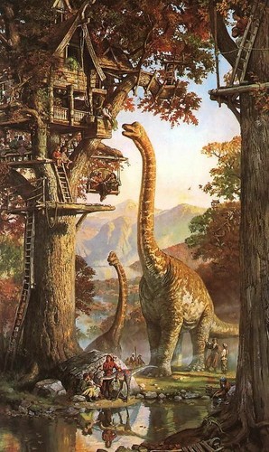 Plaque métal dinosaure - plaque,