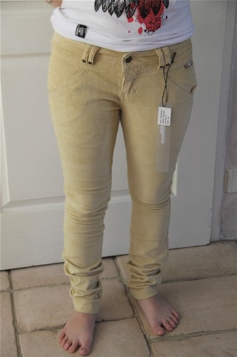 Pantalon velours kanabeach - velours,