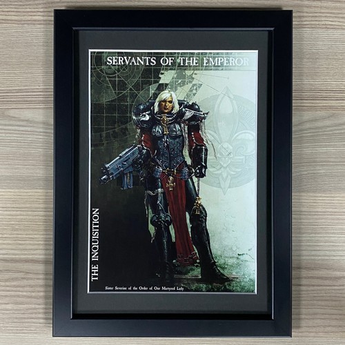 Adepta sororitas encadré - adepta,