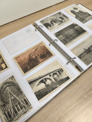 Classeur ancien pour - , cartes