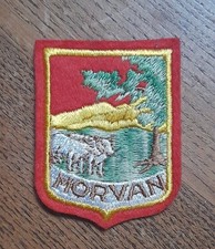 Ecusson brodé morvan - brodé, du