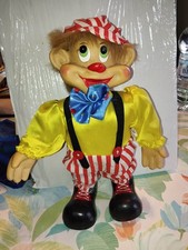 Poupée Clown Vintage Années