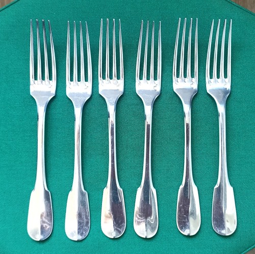 Christofle uni 6 fourchettes - christofle,