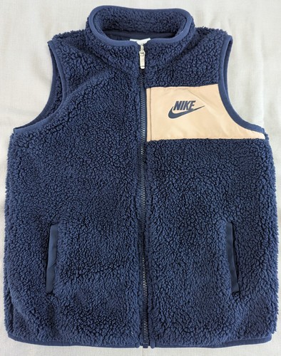 Nike boys teddy fleece vest - boys,