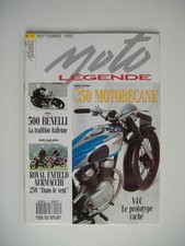 MOTO LEGENDE 17 MOTOBECANE 350 V4 C-500 BENELLI 4-AERMACCHI ALA VERDE-ENFIELD