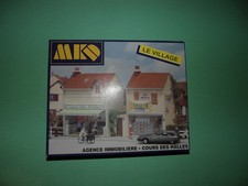 MKD maquette à monter agence immobilière + cours des halles 626 NEUF (n°1)