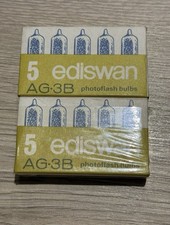 Lot 2 boite de 5 EDISWAN AG.3B