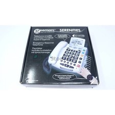 Téléphone filaire Geemarc Serenities sans bracelet SOS - FRANCE / TVA